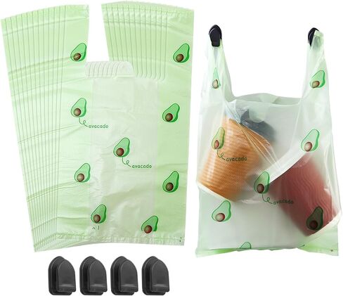 Car Trash Bag Hanging Disposable Car Garbage Bag Pack of 200 Small Auto Trash Bag for Car with 4 Hook for Car Kitchens Bedrooms Offices During Travel and Camping (Yellow) in Kuwait