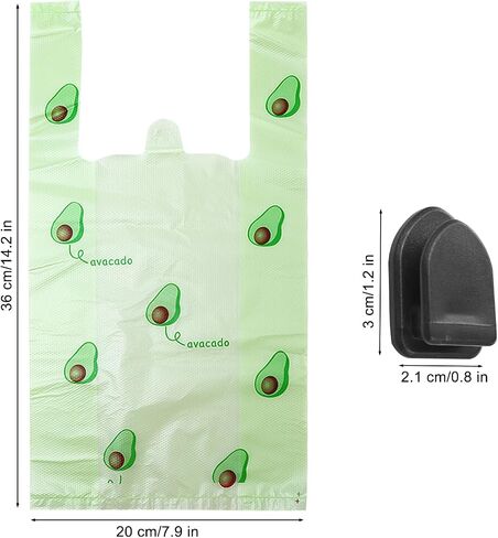 Car Trash Bag Hanging Disposable Car Garbage Bag Pack of 200 Small Auto Trash Bag for Car with 4 Hook for Car Kitchens Bedrooms Offices During Travel and Camping (Yellow) in Kuwait