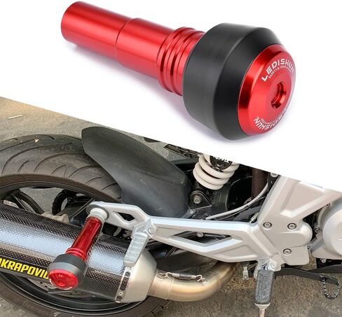 Accessoires Falling protection Exhaust Slider Crash pad slider compatible with BMW G310R G310GS S1000XR S1000RR S1000R K1200S R1200R R1200RS S1000 (Black) in Kuwait