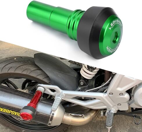 Accessoires Falling protection Exhaust Slider Crash pad slider compatible with BMW G310R G310GS S1000XR S1000RR S1000R K1200S R1200R R1200RS S1000 (Black) in Kuwait