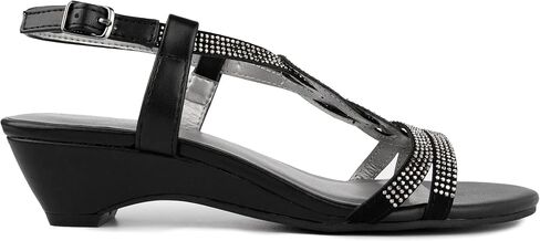 صندل ميدو ويدج فضي / 6 in Kuwait