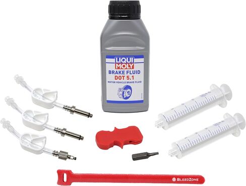 Bleed Kit for SRAM Brakes Including Code Guide Level with DOT 5.1 Fluid in Kuwait