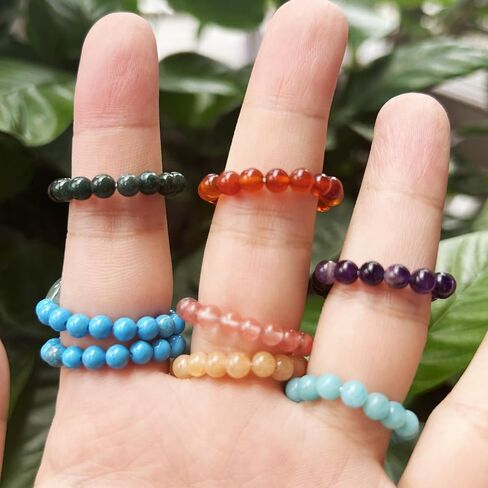 2Pcs 0.4 Inchs Love Heart &0.16 Inchs Ball Crystals and Healing Stone,Red Aventurine+Amethyst in Kuwait