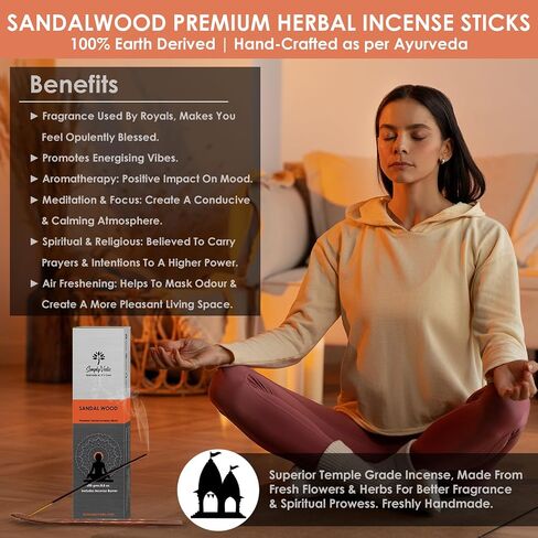 Rose Incense Sticks 250-Grams (Approx 135 Premium Incense Stick + Incense Holder)| Lasts 60-Minutes, Ideal for Meditation, Yoga, Spiritual Healing, Prayers, Aromatherapy in Saudi Arabia