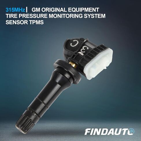 مستشعر الإطارات FINDAUTO، نظام مراقبة ضغط الإطارات 315 ميجاهرتز، مستشعر TPMS لبويك لكاديلاك لسيارة شيفروليه لسيارة جي إم سي سييرا يستبدل 13516164 in Saudi Arabia