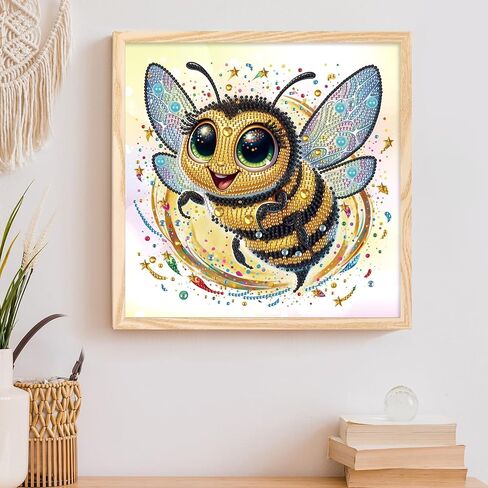 مجموعة فنية للرسم الماسي من MVVMTOP، DIY بومة 5D ذات شكل خاص من الكريستال الماسي الجزئي لصنع الفسيفساء، مناسبة لتزيين جدران المنزل كهدية فنية in Kuwait