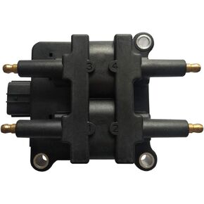 MAS Ignition Coil Pack 4 Pin Compatible with Subaru Impreza Legacy Outback Forester Baja 2.2L 2.5L Replacement for UF240 52-1632 5C1276 22433-AA410