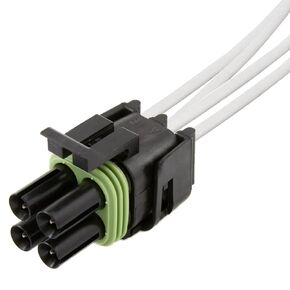 4-PIN Sealed Weather-Pack Harness Idle Air Control (IAC) Valve Connector Pigtail for Vehicles w/Fuel Injection