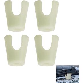 Car Antifreeze Wiper Racks - Prevents Glass and Wipers From Freezing In Rain And Snow, Winter Stackable Wiper Stands Fluorescent Colours- 4 Pieces