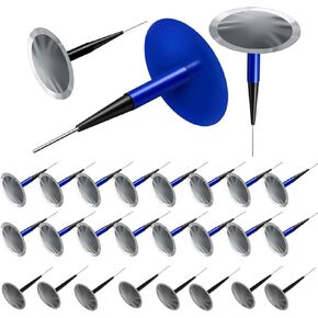 24PCS Car Tire Patch Kit Rubber Tire Repair Patch Mushroom Tire Plugs Puncture Repair Plug for Car Truck Motorcycle Bike Tire Repair Patch Tools (0.16 x 1.42, 0.24 x 1.89, 0.35 x 2.36 in)