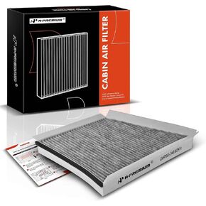 A-Premium Cabin Air Filter with Activated Carbon Compatible with Mercedes-Benz E280 2007, E320 2003-2009, E350, E500 5.0L, E55 AMG 5.5L, E550, E63 AMG, CLS500 5.0L, CLS55 AMG 5.5L, CLS550, CLS63 AMG