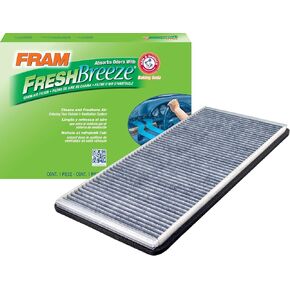 FRAM Fresh Breeze Cabin Air Filter with Arm & Hammer Baking Soda, CF10830 for Select BMW Vehicles , white