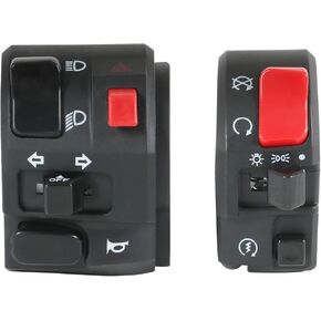 7/8 "22 مللي متر مفاتيح التحكم في المقود لاستبدال دراجة نارية ATV ، إشارة الانعطاف ، زر القرن ، مفتاح شعاع منخفض/عالي in Kuwait