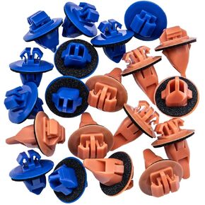 Rexka 10 Sets Fender Flare Clip Kit 75495-35010 75397-35010 Compatible with Toyota Tacoma RAV4 Highlander FJ Cruiser