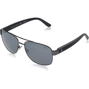 POLO RALPH LAUREN Men's Ph3122 Aviator Sunglasses