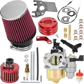 YOXUFA Carburetor Carb for Predator 212cc 196cc 200cc 6.5hp Engine Coleman CT200U BT200X CT200U-EX KT196 Massimo Baja Warrior MB200 GX160 GX200 Mini Bike Go Kart Parts