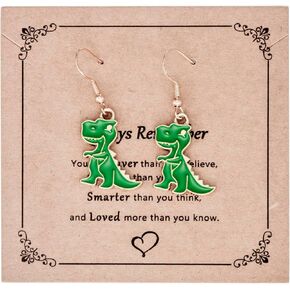 Gifts for Dinosaur Lovers Earrings Adults Women Presents T Rex Dinosaurs Earing Jewelry Dinosaur Earrings
