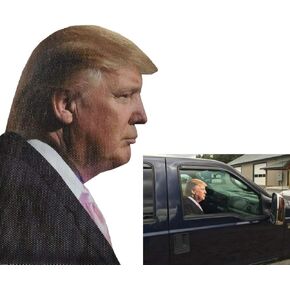 Donald Trump Right Decals Car Stickers Funny Window ,Easy Removal Leaves No Residue Peel Off Political
