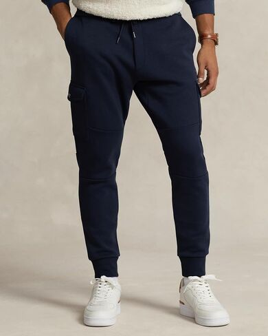 بنطال الركض للرجال من POLO RALPH LAUREN ذو نسيج مزدوج (Aviator Navy،S)، مقاس صغير in Saudi Arabia