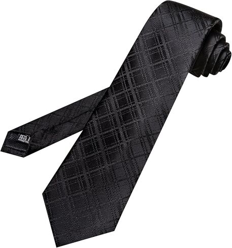 باري وانغ ربطات العنق للرجل الحرير نحيل العلاقات 3.1 "(8 سنتيمتر) مخطط المنسوجة كليب الرجال رباطات للرقبة الأعمال الزفاف الكلاسيكية in Kuwait