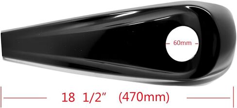 غطاء وحدة التحكم بالوقود الناعم من الألومنيوم وغطاء خزان الغاز لطراز Harley 2008-2023 Touring in Kuwait