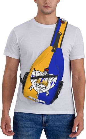 Chest Bag Fashion Multi Purpose Cross Body Bag Casual Hiking Daypack for Women Men in Saudi Arabia