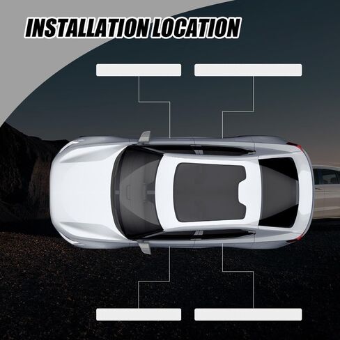 4PCS Car Door Sill Protector, Car Door Threshold Protection, Door Steps Covers Scratch Pad Protective Films, Carbon Fiber Welcome Pedal Scratch Cover Sticker Suitable for Car SUV Truck (White) in Saudi Arabia