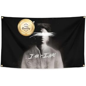 OTIPIE Funny Savage Tapestry Album Cover Tapestry 3x5 Feet 21 Music tTpestry with Brass Grommets for College Dorm Room Decoration,Outdoor,Parties,Home,Bedroom,Indoor Decoration (Black)