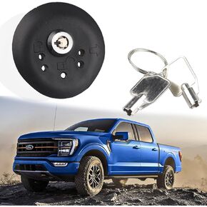 قفل غطاء خزان باب الوقود مع غطاء ومفاتيح متوافقة مع 2015-2023 فورد موستانج إسكيب غطاء غاز بديل لباب الوقود مع قفل قابس الوقود BU5Z-9C268-B in Kuwait