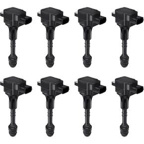 MAYASAF UF482 Ignition Coil [4.5 V8 Engine Only, Pack of 8] Fit for Infiniti Q45 FX45 M45 C1412 UF-568