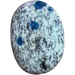 crystalmiracle Crystal K2 Jasper 1.5 Inches Palm Stone Pocket Stone Healing Reiki Feng Shui Gift Wellness Handcrafted