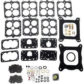 37-119 Carburetor Rebuild Kit Replacement for 3-200 4160 Vacuum Secondary 390 600 750 850 CFM 1850 3310 6909 Road Demon JR 37-720 37-754 371542