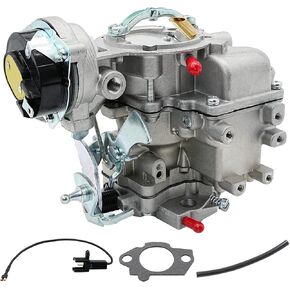1 Barrel Carburetor For Carter YF Type, Fits for Ford 240 250 300 YF C1YF 6 Cylinder CIL Engine 1975-1982, Automatic Choke Carb Replaces# D5TZ9510AG, D4PZ9510AC