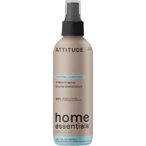 ATTITUDE Scented Room and Air Freshner Spray, for Home and Bathroom, Natural Origin Ingredients, Vegan, Floral and Sweet Scent, Santorini Bliss, 8 Fl Oz