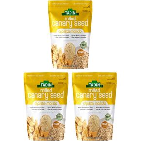 Ground Canary Seed 100% Natural Dietary Supplement for Human Consumption (3 P...