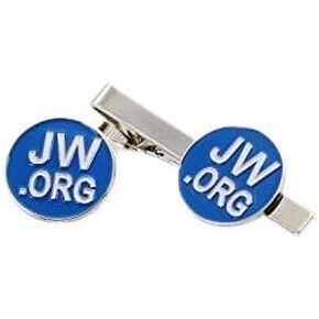 jw.org gift necktie clip and lapel pin set with beautiful gift box