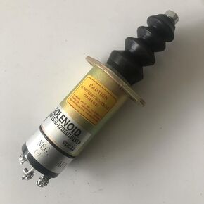 12V 1502 Series fuel stop solenoid 1502-12D6U1B1S1A 1504-12a6u1b1s2 Compatible with Woodward Lister Petter Engine