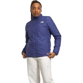THE NORTH FACE Women's Shady Glade Insulated Jacket, Cave Blue/Dusty Periwinkle, XX-Large