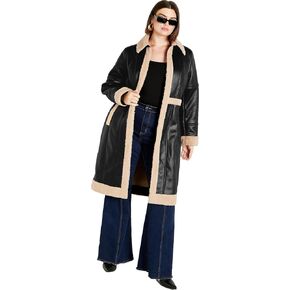 CITY CHIC Women's Plus Size Coat Hayden