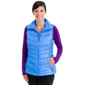 Columbia Women's Gold 650 TurboDown RDL Vest L BLUE