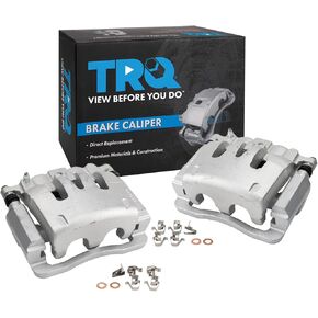 TRQ Rear Brake Caliper Set Compatible with 2005-2007 Ford F-250 Super Duty F-350 Super Duty