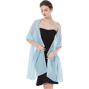 Women Chiffon Shawls and Wraps for Evening Dresses Wedding Party Travel Scarves Pashmina Bikini Cover Up