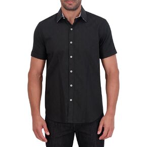 Robert Graham Mens Windsor 2 Short Sleeve Woven Button Down Shirt