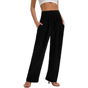2024 Autumn Women's Pants Wide Leg high Waist Leisure Sports Comfortable Travel Casual Pants