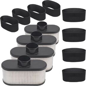 AMTOLXL11013-0752 Air Filter Compatiable with Kawasaki FR691V FR651V with 11013-7046 Pre Filter, Fit for FR730V FS481V FS541V FS600V FS651V FS691V Engine Air Filter Replace 11013-0726 7049 4 Pack