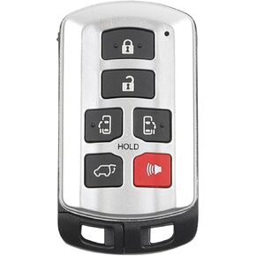 Dasbecan Key Fob Replacement Compatible with Toyota Sienna 2011-2020 Keyless Entry Remote Control Replaces 89904-08010 314.3 MHZ 6 Buttons