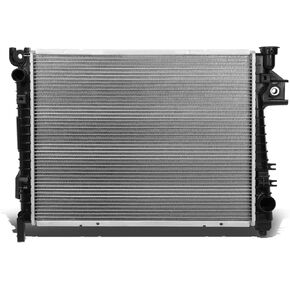 DNA Motoring OEM-RA-2813 Factory Style Aluminum Cooling Radiator Compatible With 04-09 Dodge Ram Pickup 5.7L V8,24-1/8" W X 18-13/16" H X 1-7/16" D,1-1/2" Inlet / 1-3/4" Outlet