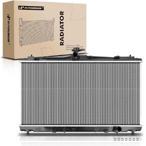 A-Premium Engine Coolant Radiator Assembly Compatible with Toyota Camry 2012 2013 2014 2015 2016 2017 L4 2.5L, Manual Transmission