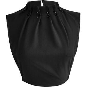 Imitation Pearl Shirt Collar 2024 New Anti-Wrinkle Dickey Faux Collar Professional Clothes Fake Collar for Women