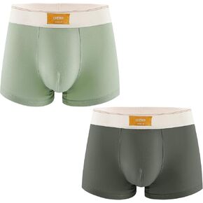 4Pack Men’s Boxer Briefs Man Underwear Comfortable 95% Cott Stretch